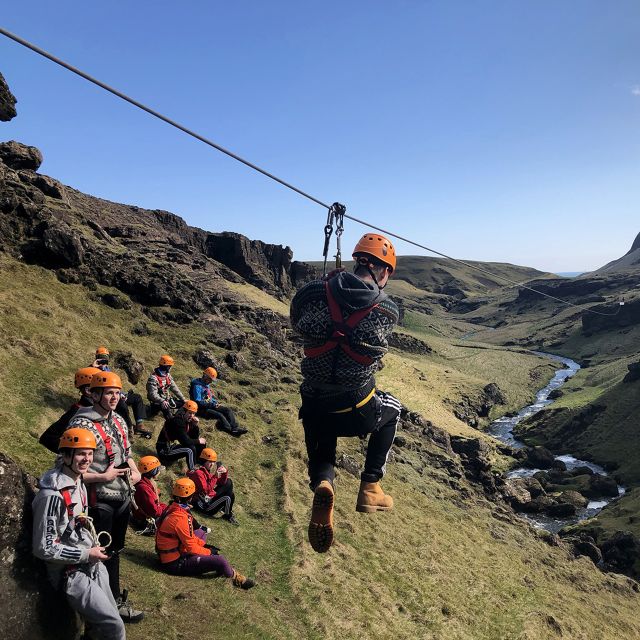 From Vík: Zipline and Hiking Adventure Tour - Weather, fitness, and who should book