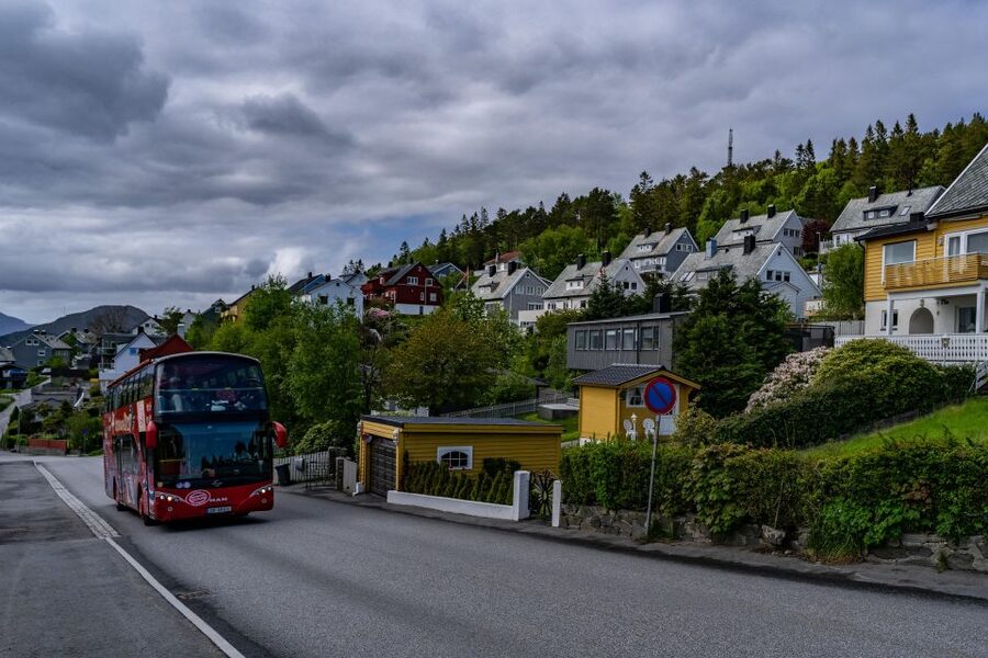 Geiranger: City Sightseeing Hop-On Hop-Off Bus Tour - Flydalsjuvet Viewpoint is the main event