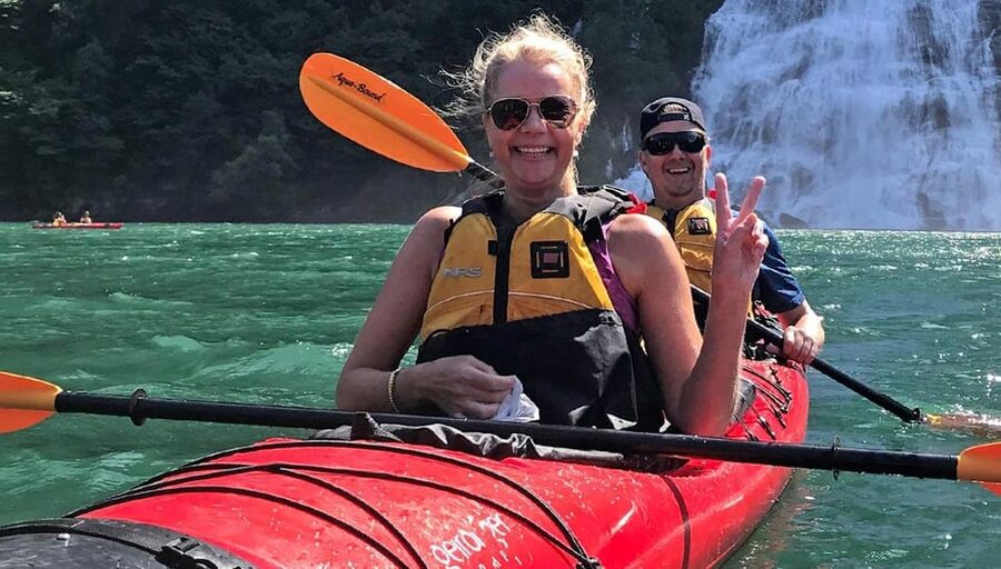 Geiranger: Kayak tour with guide - Reaching the Seven Sisters viewpoint