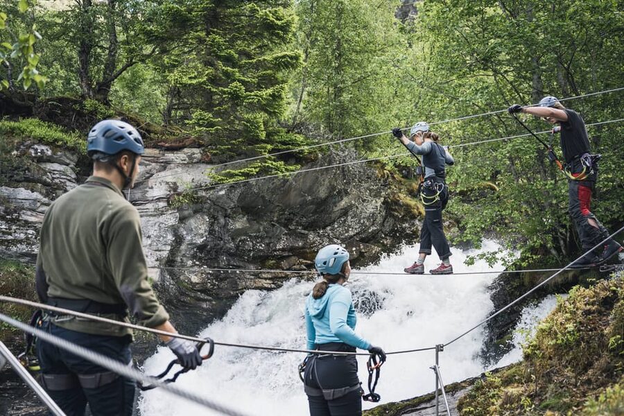 Geiranger: Zipline Park Experience - How hard is the full course?