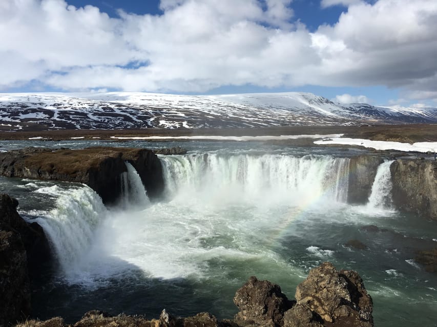 Godafoss Waterfall Short Day Tour from Akureyri Port - The Eyjafjord photo stop