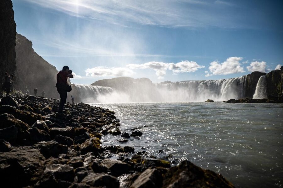 Goðafoss Waterfall Tour from Akureyri Port - Coffee, kleina, and a practical stop