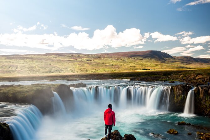 Godafoss Waterfall & Turf House Half-Day Tour from Akureyri Port - Laufás shows how turf houses worked