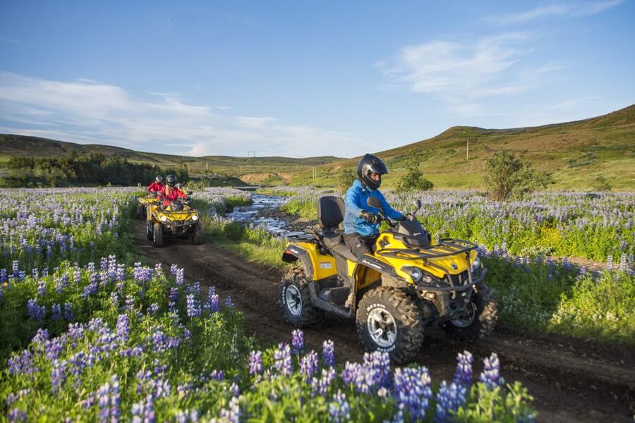 Golden Circle and ATV: Full-Day Combo Tour from Reykjavík - The transfer from quad bikes to coach