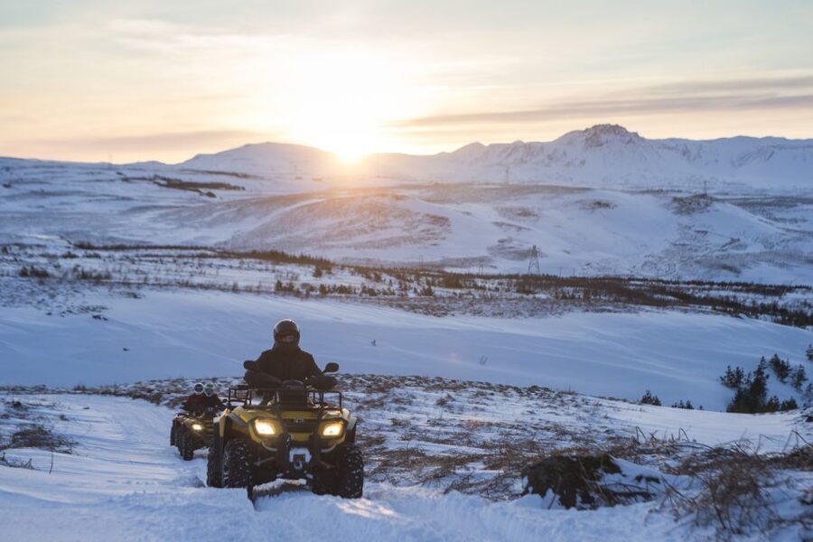 Golden Circle and ATV: Full-Day Combo Tour from Reykjavík - Gullfoss, the Golden Circle’s powerful finish