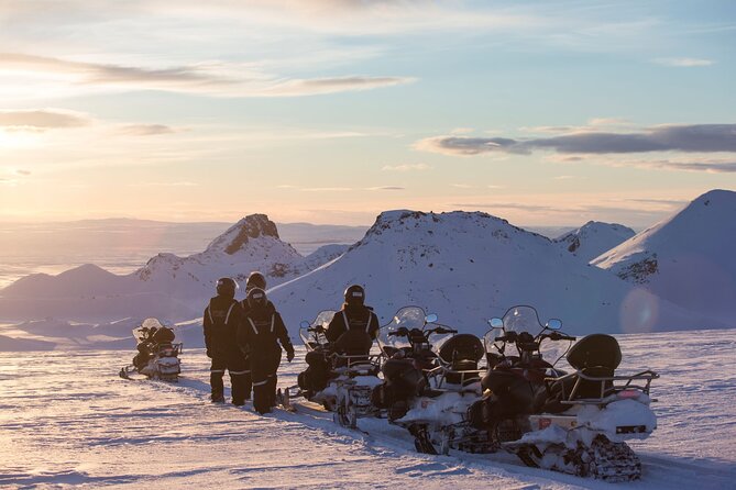 Golden Circle and Glacier Snowmobiling Day Trip from Reykjavik - Langjökull Glacier: the day’s main event