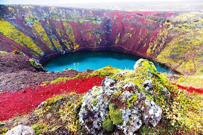 Golden Circle Tales, Tomato Farm & Kerid – Small Group from RVK - Kerid crater: the extra volcanic stop