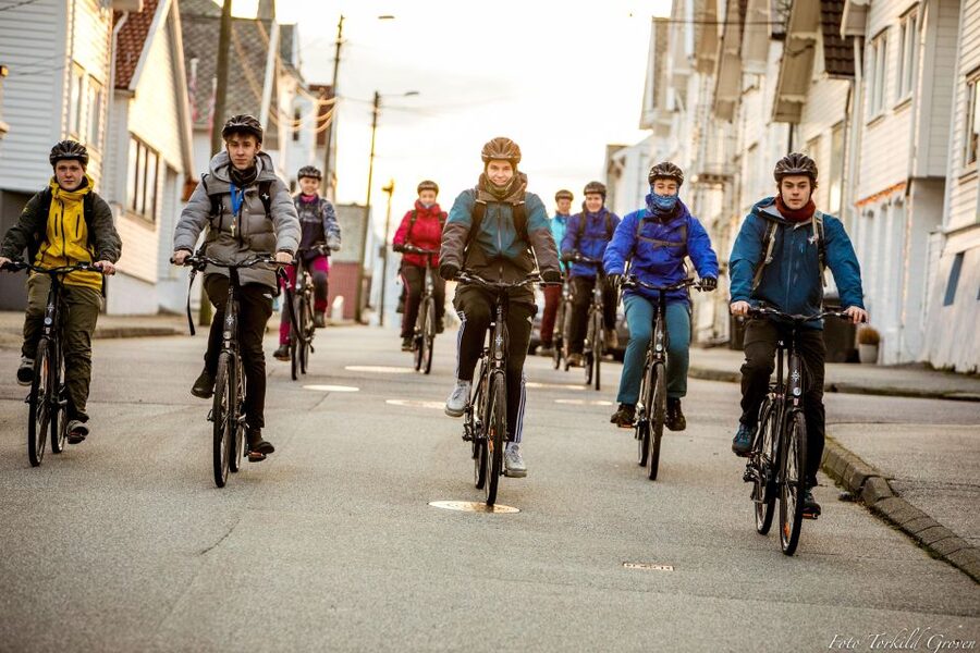 Guided E-Bike Tour in Haugesund: city, vikings, Rising Tides - Starting at the cruise pier