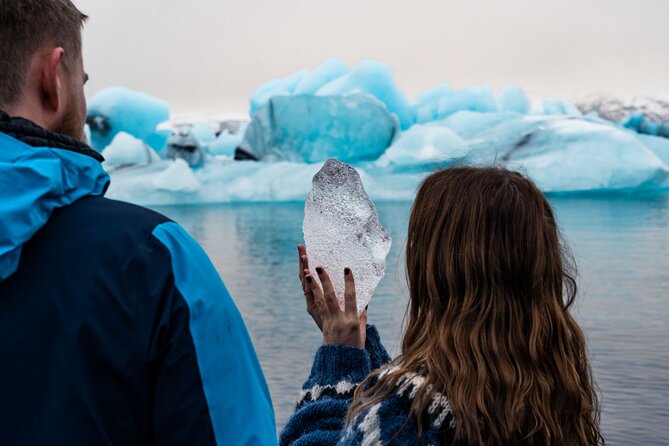 Guided Glacier Lagoon and Diamond Beach Day Trip from Reykjavik - Skógafoss gives you power and spray