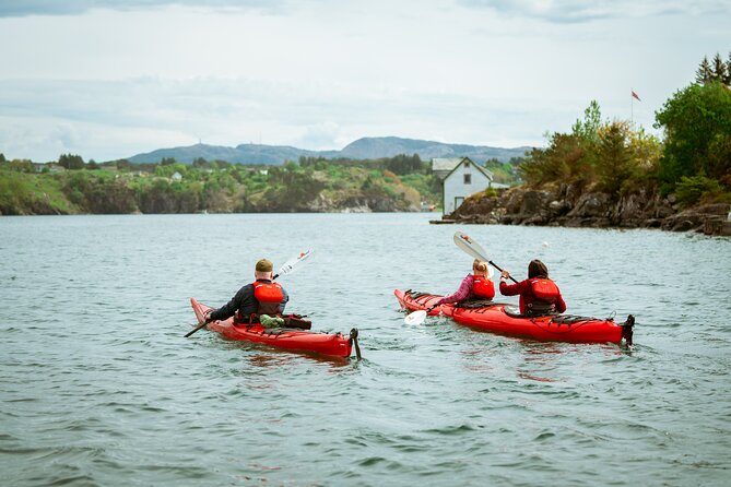 Guided Kayak Tour Bergen - Leaving Bergen for the Øygarden islets