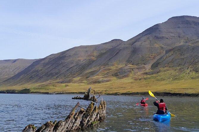 Guided kayak tour in Siglufjörður / Siglufjordur. - Why Siglufjörður works so well by kayak