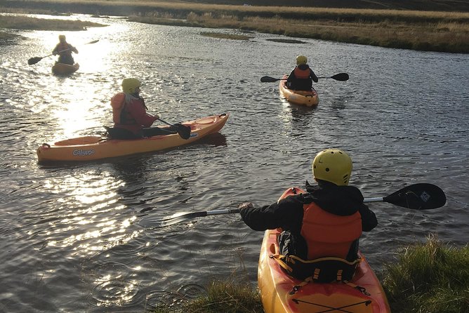 Guided Sit on Top Kayak Tour near Akureyri - Hot Tubs and a Small Pool Afterward
