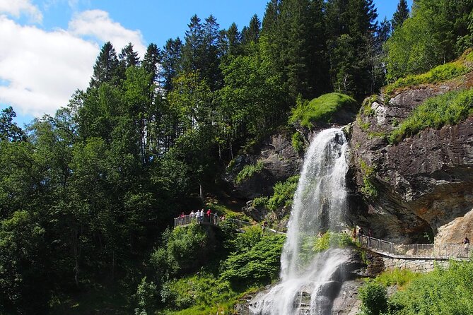 Guided tour to Hardanger Fjord, Waterfalls and Ferry Crossing - Road 550 brings the best orchard scenery
