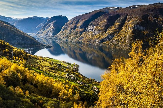 Guided tour - Viking Village, Nærøyfjord Cruise and Flåm Railway - The Flåm Railway and Kjosfossen