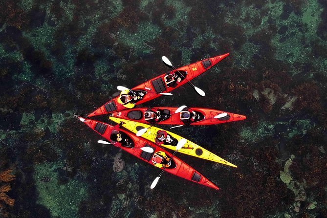 Half Day Kayak - Northern Explores AS - Setting out from Eggum beach