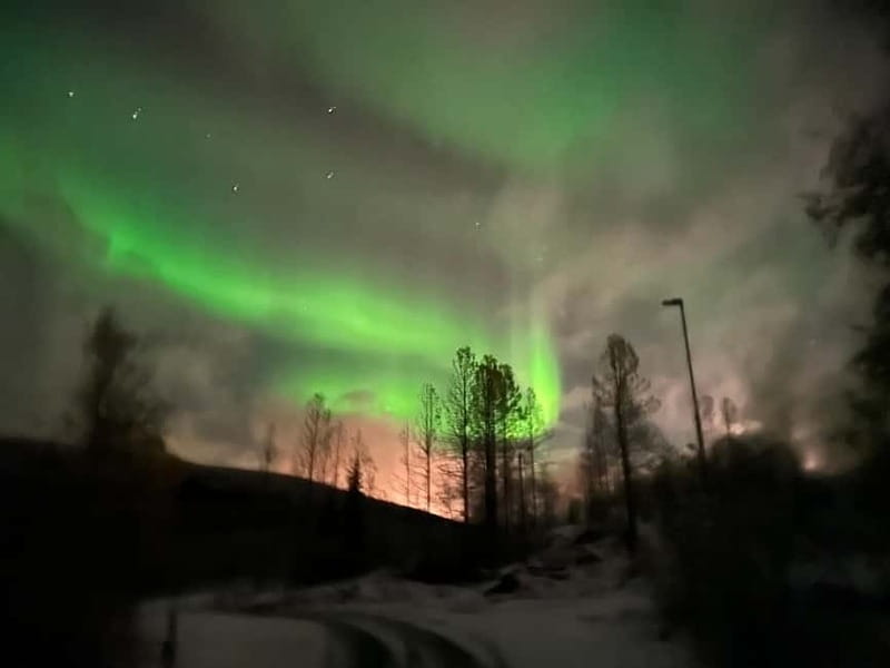 Harstad/Narvik/Tjeldsund: Northern Lights Sightseeing by Car - Camera help, photos, and the included drone session