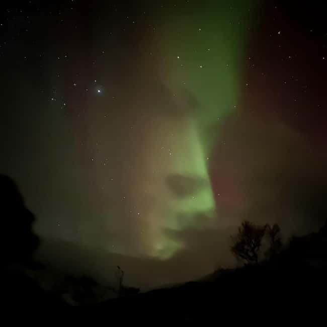 Harstad/Narvik/Tjeldsund: Northern Lights Sightseeing by Car - The main drawback: no one controls the sky