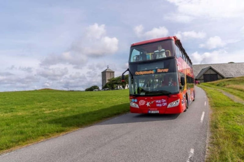 Haugesund: City Sightseeing Hop-On Hop-Off Bus Tour - Avaldsnes Viking Village and the story of Harald Fairhair