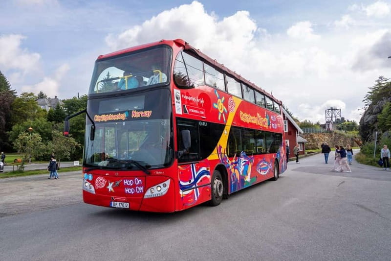 Haugesund: City Sightseeing Hop-On Hop-Off Bus Tour - Haraldshaugen National Monument