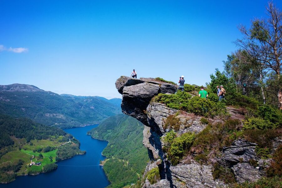 Haugesund: Himakånå Guided Hiking Trip - What the 2.2-kilometer climb feels like