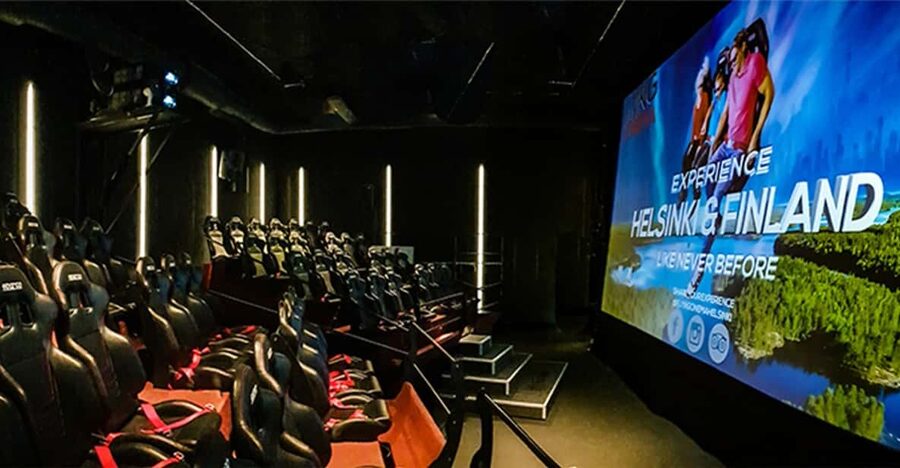 Helsinki: 4D Flying Cinema Tour of Helsinki Tickets - Starting at the White Wooden Building