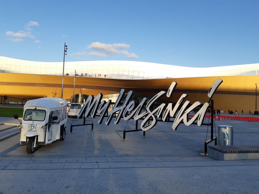 Helsinki City: 2.5-Hour City Tour with Electric TukTuk - From the harbor to Kaivopuisto Park