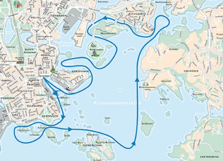 Helsinki: City Highlights 1.5-Hour Archipelago Cruise - Helsinki from the water, not just the postcard view