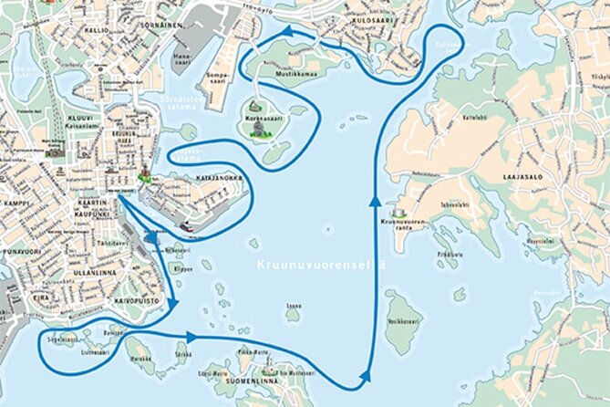 Helsinki City Highlights Cruise - Recorded commentary, WiFi, and the best place to sit