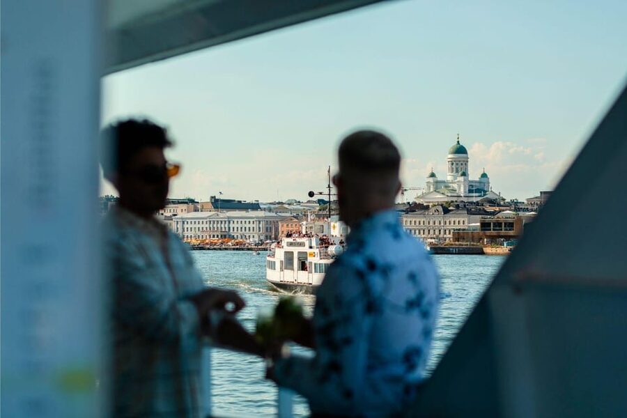 Helsinki: Evening Archipelago Cruise - Outdoor seats, indoor shelter, and the evening chill