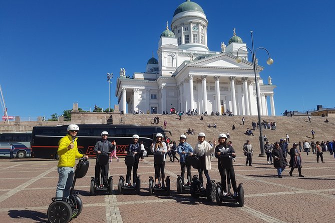 Helsinki Segway Tour - Esplanadi Park and the market area