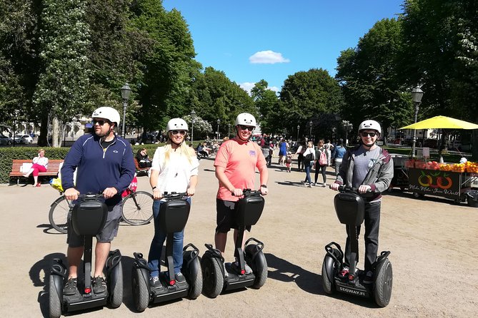 Helsinki Segway Tour - The railway station and the Mannerheim statue