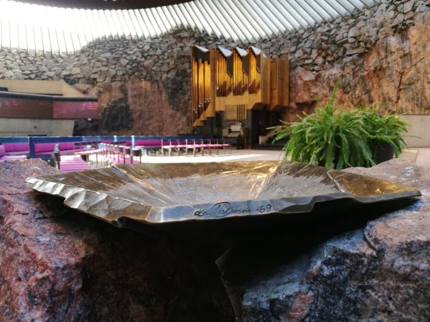 Helsinki: Temppeliaukio Church Entrance Ticket - How the granite, copper, and daylight work together