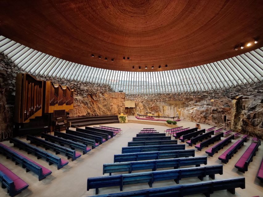 Helsinki: Temppeliaukio Church Entrance Ticket - A working church, not just a photo stop
