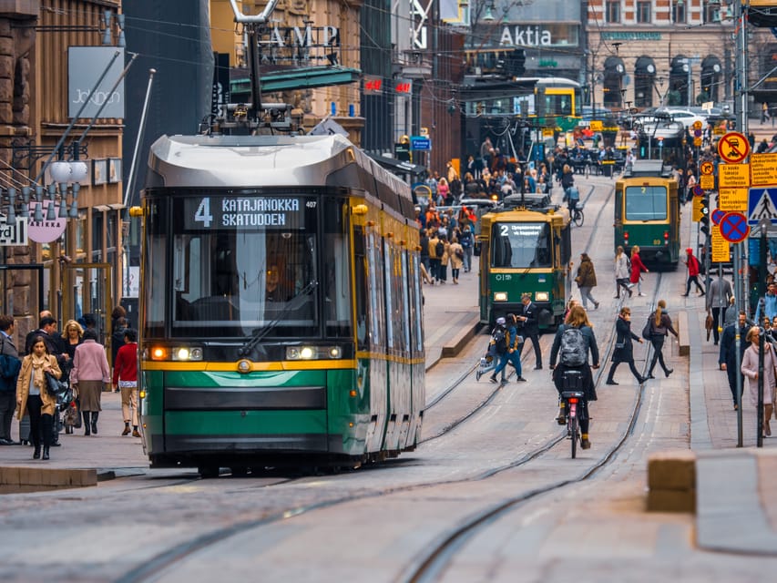Helsinki: Tram Tour - Baana shows a different kind of city route