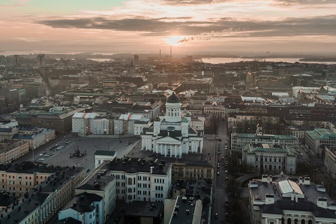 Helsinki Walking Tour at Helsinki Architecture - Fazer Café Sanomatalo and Helsinki Central Railway Station