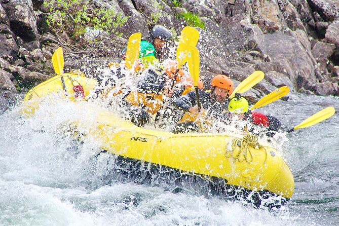 High Adrenaline Rafting in Dagali near Geilo in Norway - The scenery is part of the reward