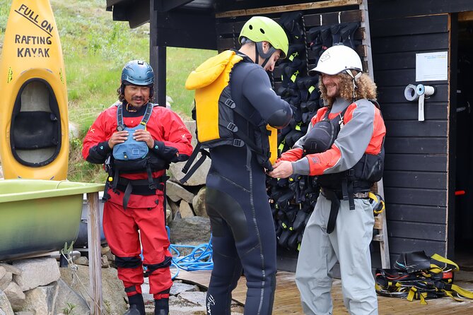 High Adrenaline Rafting in Dagali near Geilo in Norway - Warm equipment and a practical finish