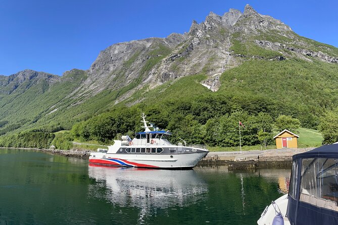 Hjørundfjord Fjord Tour Roundtrip from Ålesund - Hjørundfjord from the water