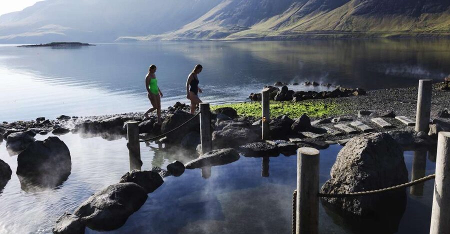 Hvammsvik Hot Springs: Admission Package - What the Classic and Comfort packages include