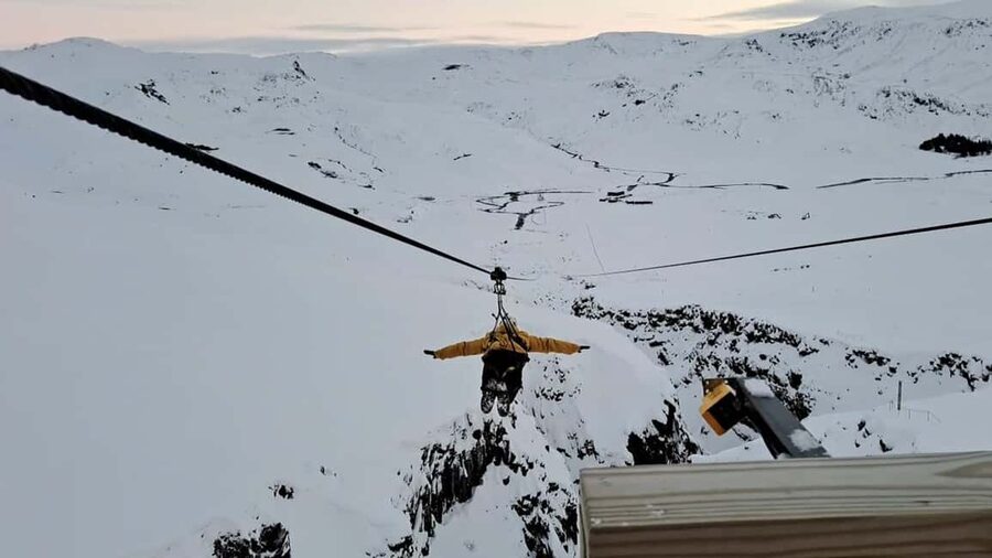 Hveragerdi: Mega Zipline Experience - Flying over Hveragerði’s Black Canyon