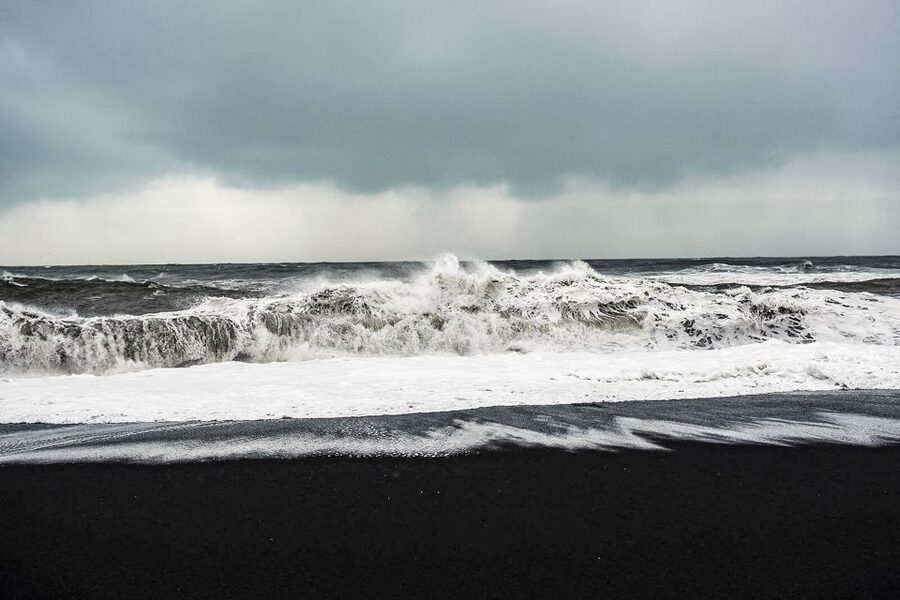 Iceland: Full-Day South Coast, Black Beach & Waterfalls Tour - Sólheimajökull from the roadside