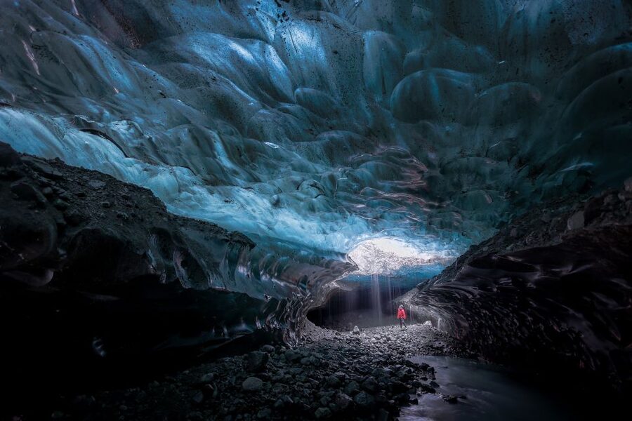 Iceland: Ice Cave Captured with Professional Photos - Professional Photos Without the Family Camera Debate