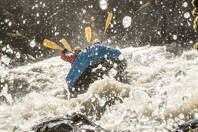 Iceland’s Top Grade 4 Rafting – Drysuit, Canyon & Adrenaline - Basalt walls and quiet water between the rapids