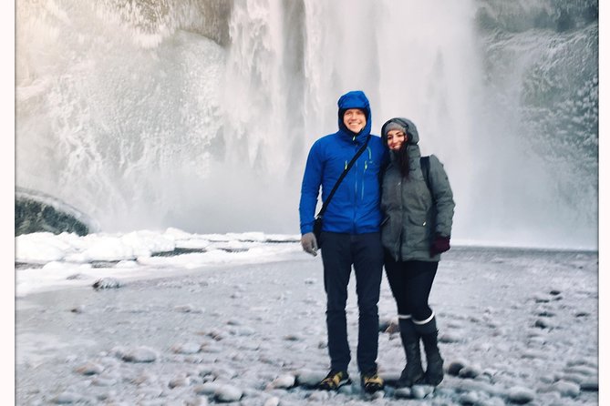 Iceland South Coast Full Day Small-Group Tour from Reykjavik - Skógafoss, a waterfall you can enjoy from below or above