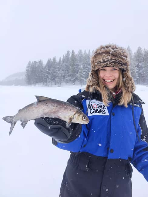 Inari: 2 hour Ice Fishing at Lake Inari - Staying Warm in Serious Winter Weather