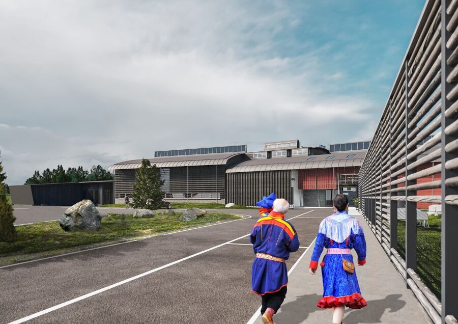 Inari: Siida - Sámi Museum and Nature Centre Ticket - Starting upstairs at the exhibition entrance
