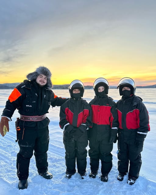 Ivalo: Snowmobile Safari, Meet and Feed Reindeers with Lunch - A Snowmobile Day With More Than Engine Noise