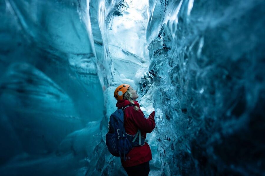 Jökulsárlón: Crystal Ice Cave Super Jeep Tour - From Jökulsárlón to the glacier in a Super Jeep