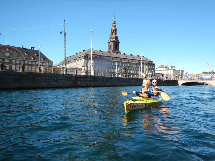 Kayak Tour in Copenhagen Harbor - June, July and August - Why Copenhagen makes sense from a kayak