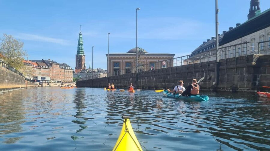 Kayak Tour in Copenhagen Harbor - June, July and August - Christianshavns Kanal is the highlight